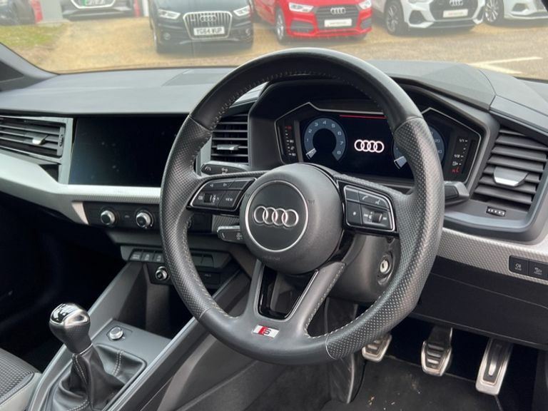 Audi A1 30 Tfsi S Line WG69LZS Black #6