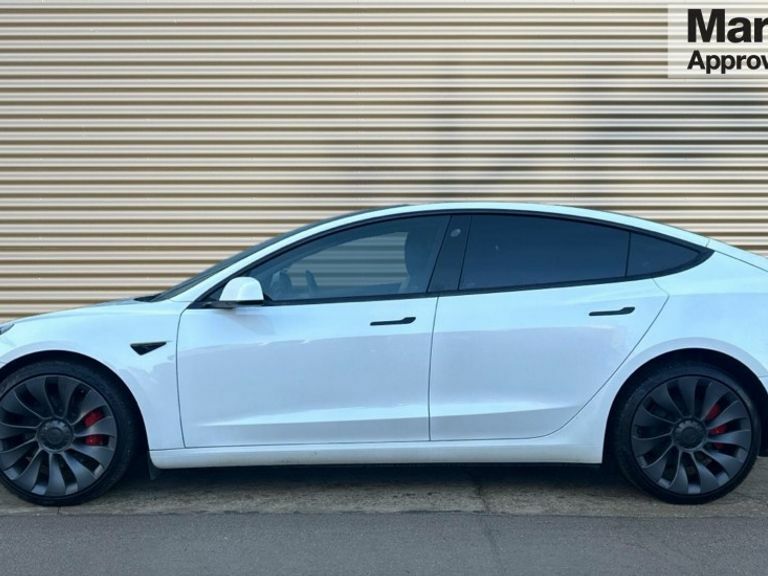 Tesla Model 3 Performance Awd Performance Upgrade GD21THN White #6