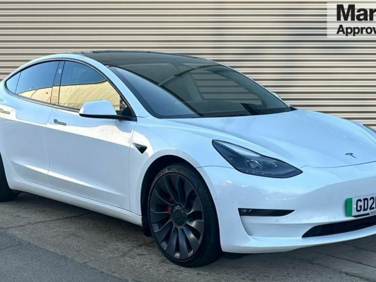 Tesla Model 3 Performance Awd Performance Upgrade White