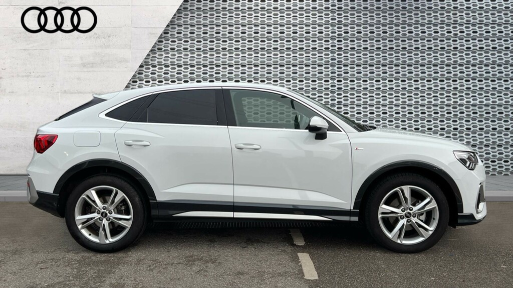 Audi Q3 Audi Q3 Sportback 35 Tfsi S Line S Tronic Lea LV74MWZ White #4