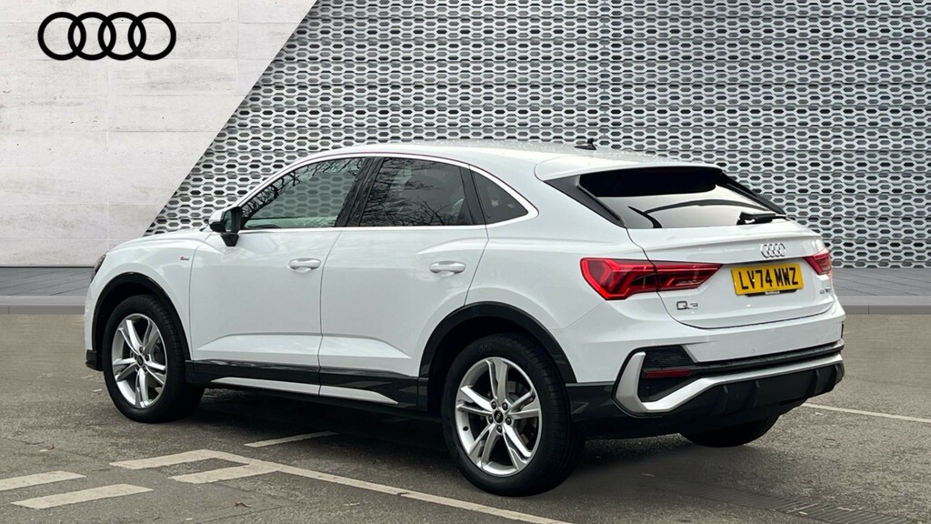 Audi Q3 Audi Q3 Sportback 35 Tfsi S Line S Tronic Lea LV74MWZ White #3
