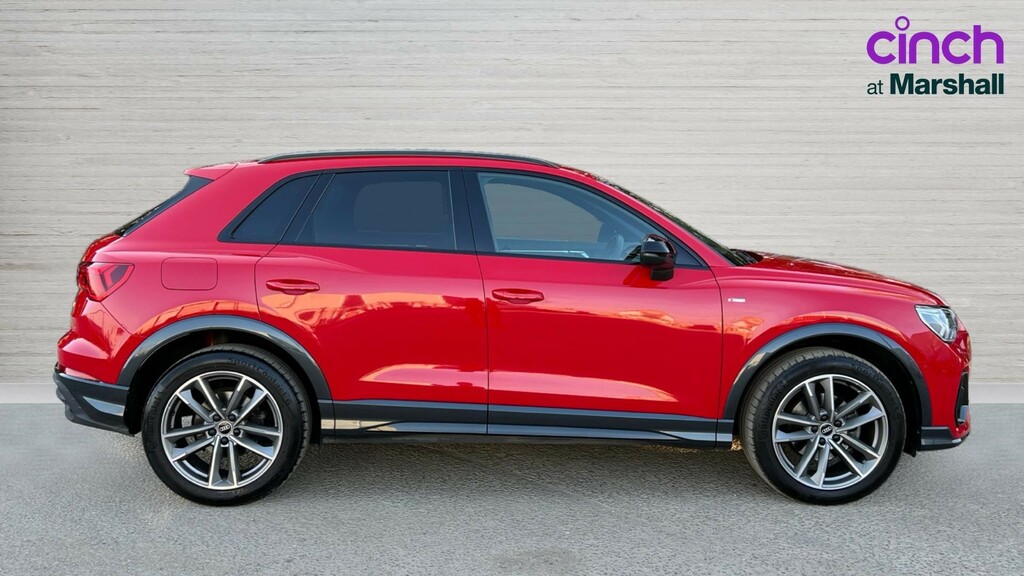 Audi Q3 Audi Q3 Estate 35 Tdi Black Edition S T AJ72UJD Red #2