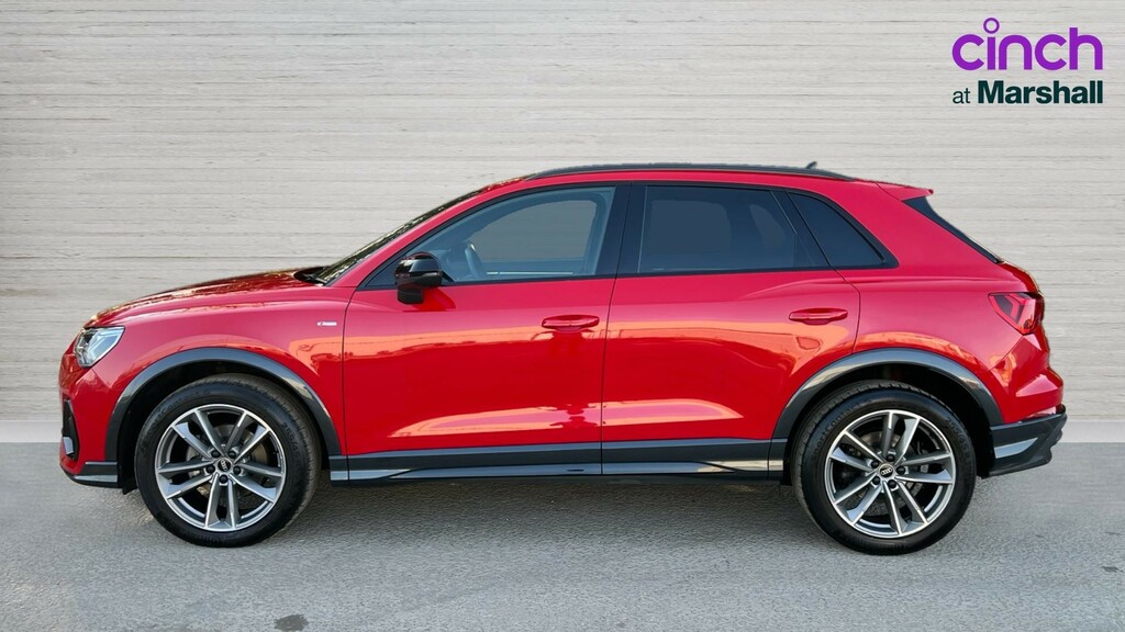 Audi Q3 Audi Q3 Estate 35 Tdi Black Edition S T AJ72UJD Red #6