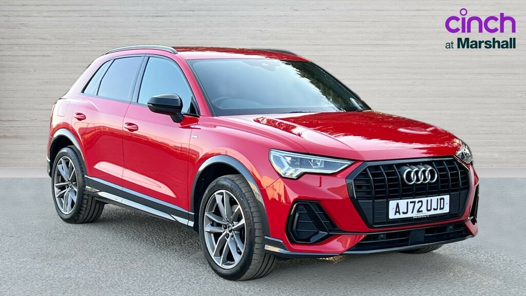 Audi Q3 Audi Q3 Estate 35 Tdi Black Edition S T Red