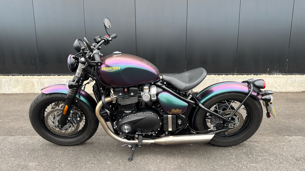 Triumph Bonneville Bobber 1200 21My FV24VZO Black #3