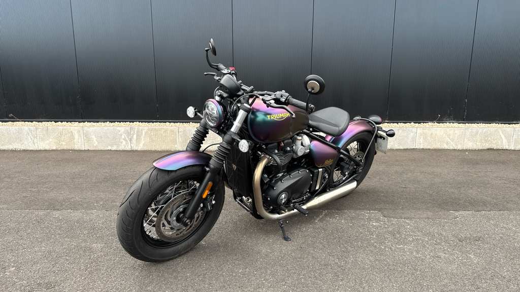 Triumph Bonneville Bobber 1200 21My FV24VZO Black #4