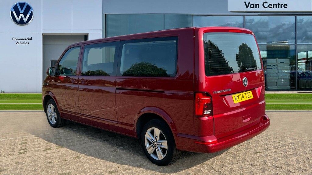 Volkswagen Transporter Shuttle Transporter Shuttle 2.0 Tdi 150Ps Se Minibus Dsg KY74TZZ Red #3