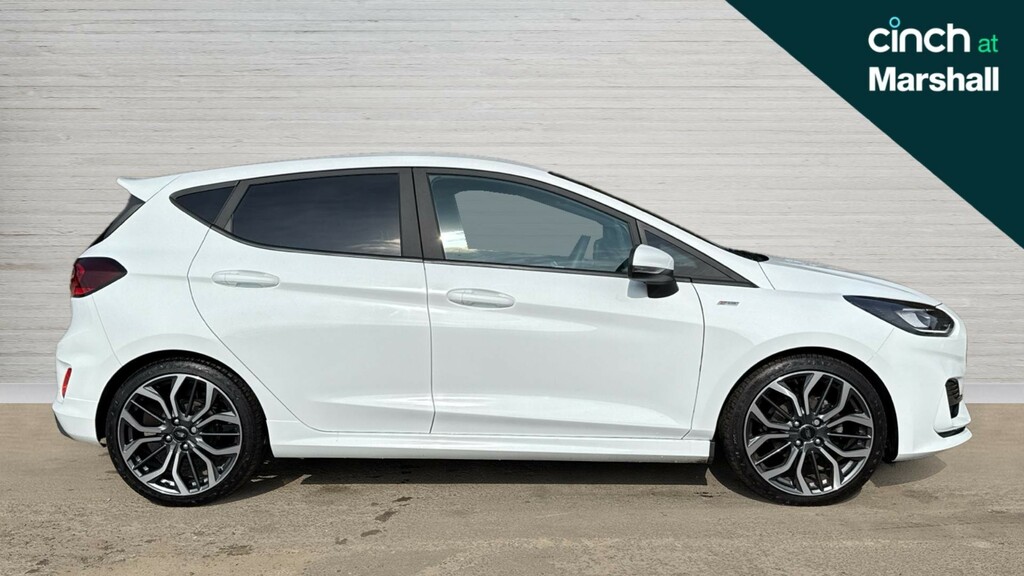 Ford Fiesta Ford Fiesta Hatchback 1.0 Ecoboost Hybrid Mhev 125 GF23XMH White #2