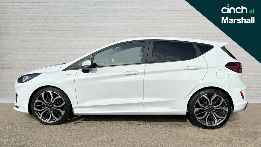 Ford Fiesta Ford Fiesta Hatchback 1.0 Ecoboost Hybrid Mhev 125 GF23XMH White #6