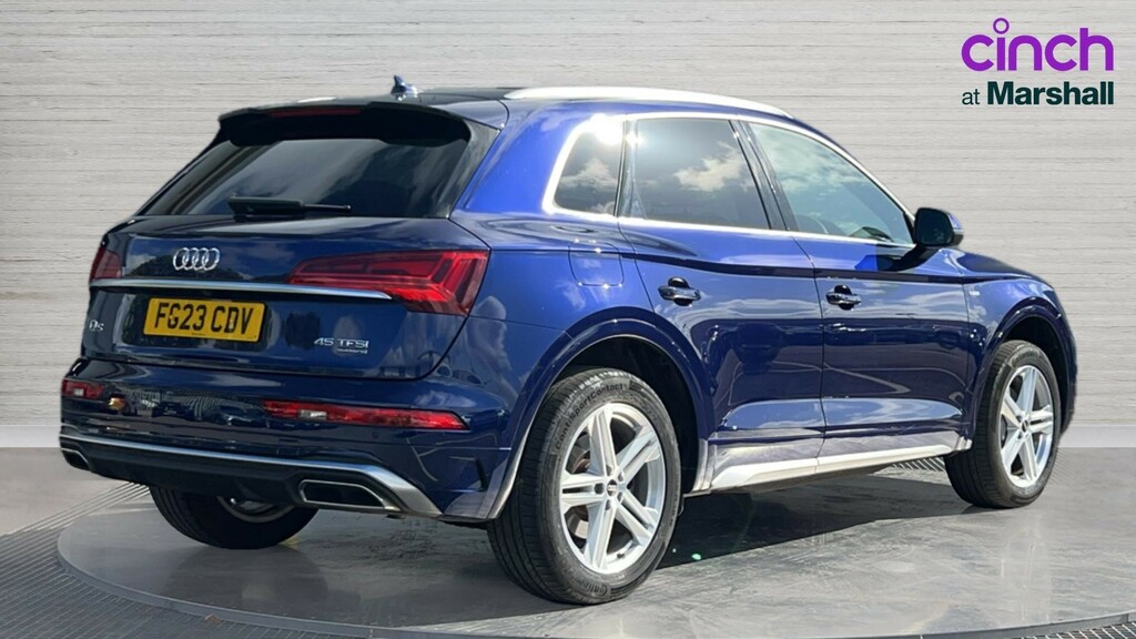 Audi Q5 Q5 45 Tfsi Quattro S Line S Tronic FG23CDV Blue #3