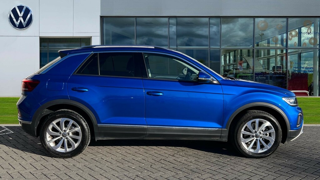 Volkswagen T-Roc T-roc 1.5 Tsi Style Dsg OW25YWH Blue #4