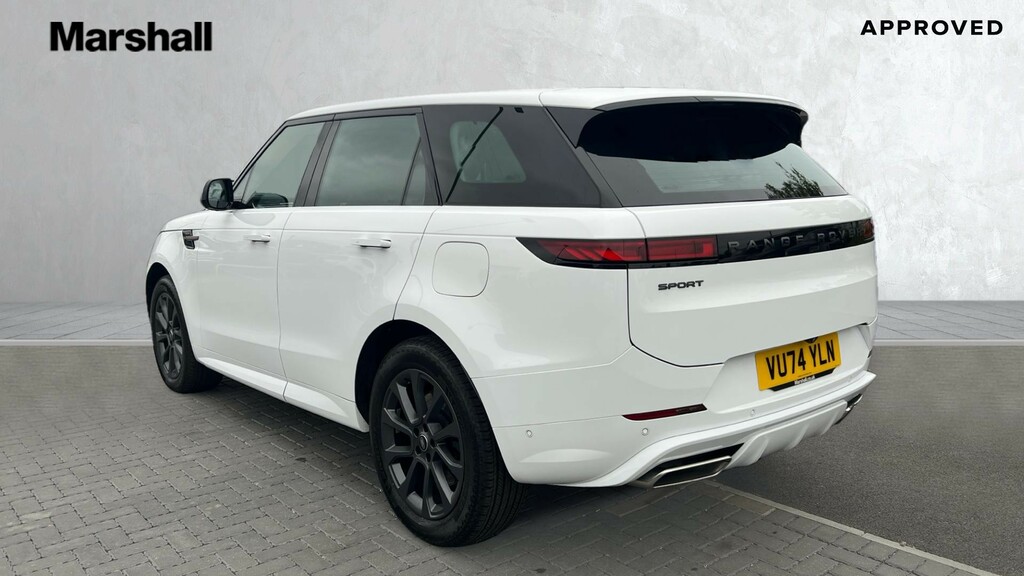 Land Rover Range Rover Sport Range Rover Sport 3.0 P460e Dynamic Se VU74YLN White #2