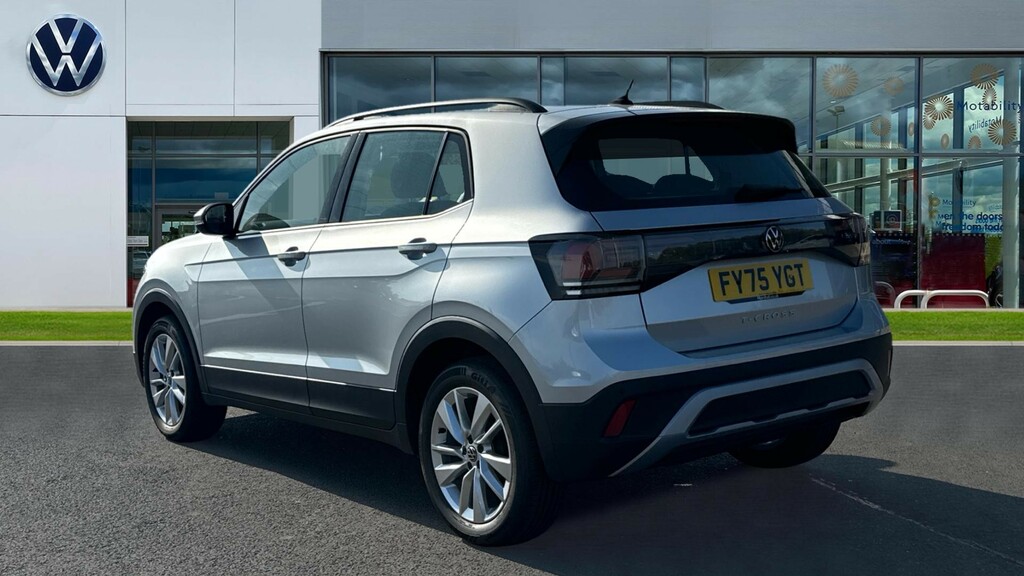 Volkswagen T-Cross T-cross 1.0 Tsi Life FY75YGT Silver #3