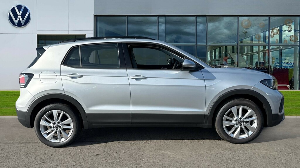 Volkswagen T-Cross T-cross 1.0 Tsi Life FY75YGT Silver #4