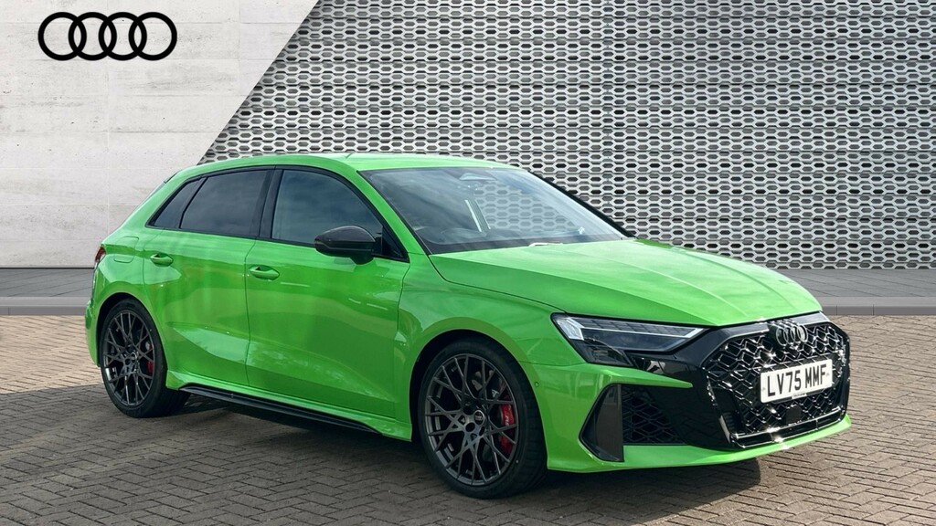 Audi RS3 Rs3 Rs 3 Tfsi Quattro 400 Carbon Black S Troni Green