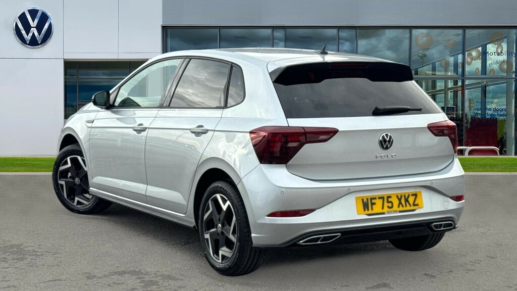 Volkswagen Polo Volkswagen Polo Hatchback 1.0 Tsi R-line WF75XKZ Silver #3