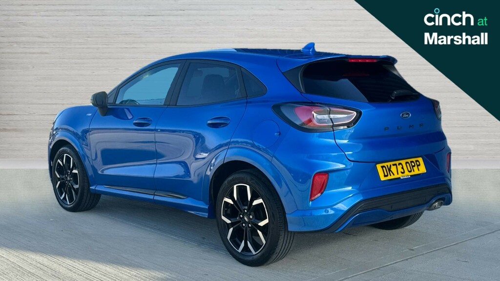 Ford Puma Ford Puma Hatchback 1.0 Ecoboost Hybrid Mhev St-li DK73OPP Blue #5