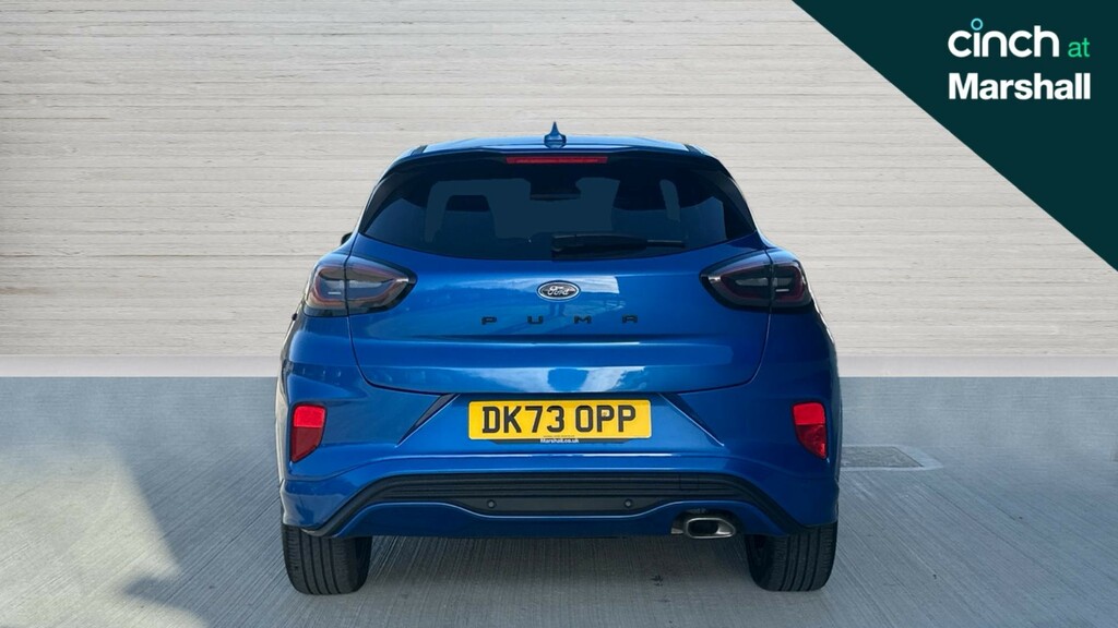 Ford Puma Ford Puma Hatchback 1.0 Ecoboost Hybrid Mhev St-li DK73OPP Blue #4