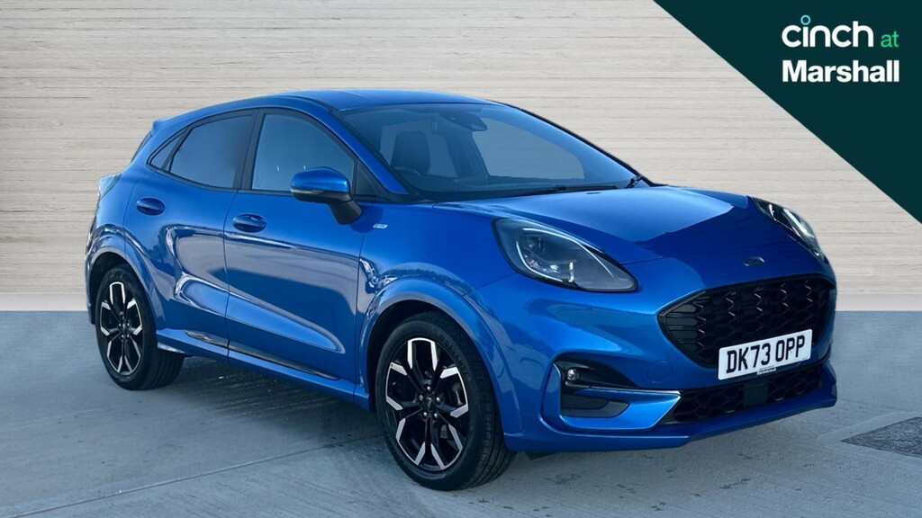 Ford Puma Ford Puma Hatchback 1.0 Ecoboost Hybrid Mhev St-li Blue