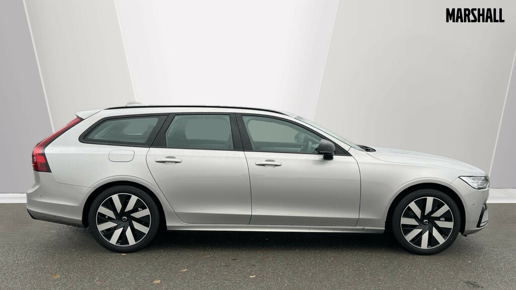 Volvo V90 Volvo V90 Estate 2.0 T6 350 Phev Plus Dark A FP75OPM Silver #3