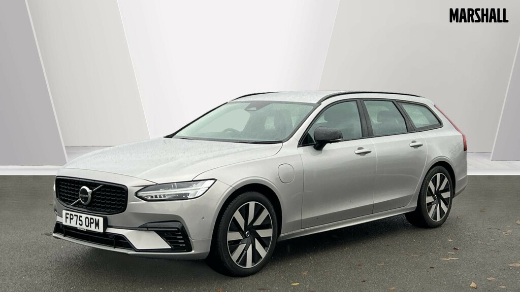 Volvo V90 Volvo V90 Estate 2.0 T6 350 Phev Plus Dark A FP75OPM Silver #6