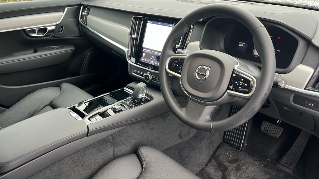 Volvo V90 Volvo V90 Estate 2.0 T6 350 Phev Plus Dark A FP75OPM Silver #5