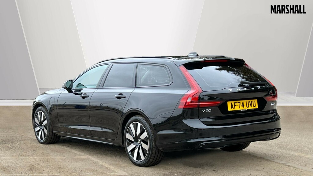 Volvo V90 Volvo V90 Estate 2.0 T6 350 Phev Plus Dark A Black #2