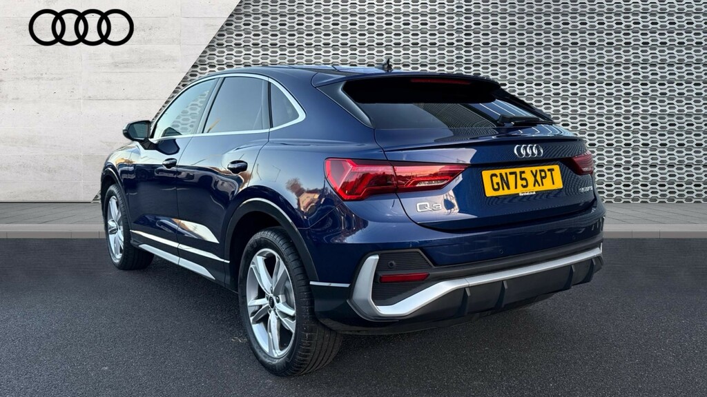 Audi Q3 Q3 35 Tfsi S Line S Tronic Leather GN75XPT Blue #3