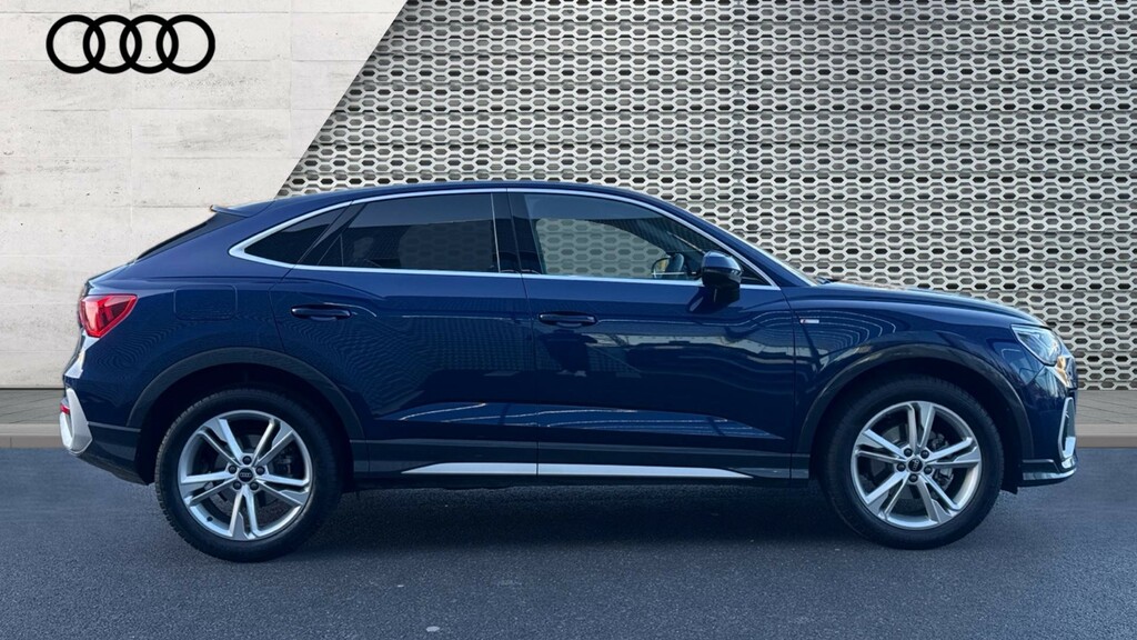 Audi Q3 Q3 35 Tfsi S Line S Tronic Leather GN75XPT Blue #4