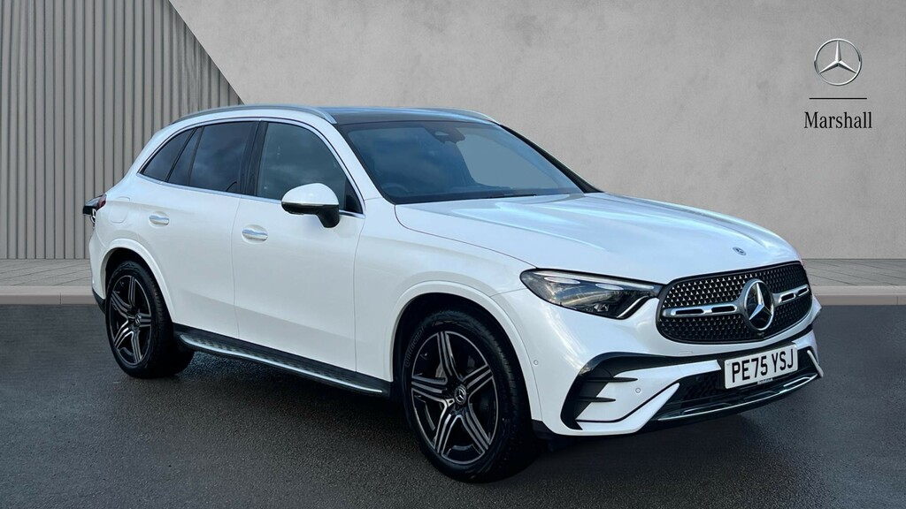 Mercedes-Benz GLC Class Glc 220D 4Matic Amg Line Prem Pan 9G-tronic White