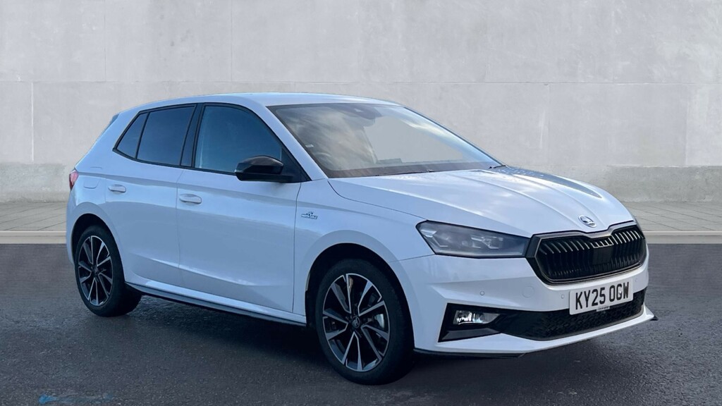 Skoda Fabia Fabia 1.0 Tsi 116 Monte Carlo Edition Dsg White