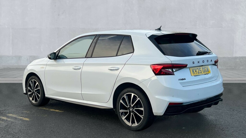 Skoda Fabia Fabia 1.0 Tsi 116 Monte Carlo Edition Dsg KY25OGW White #3