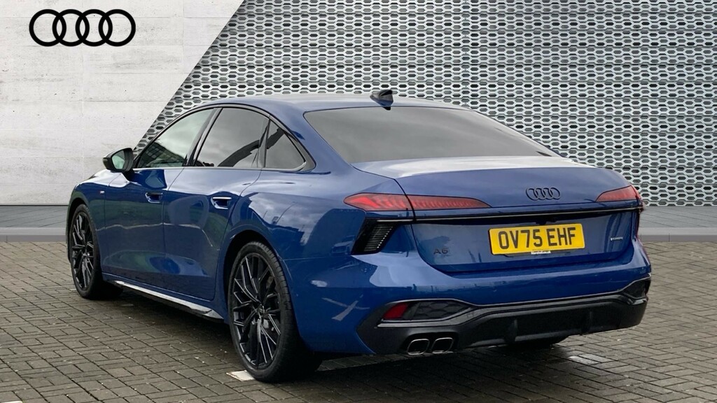 Audi A6 Saloon A6 2.0 Tdi Quattro 204 Launch Edition S Tronic OV75EHF Blue #3
