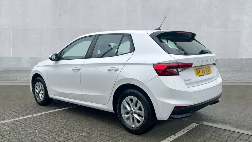 Skoda Fabia Skoda Fabia Hatchback 1.0 Tsi 116 Se Edition RF75AYP White #3