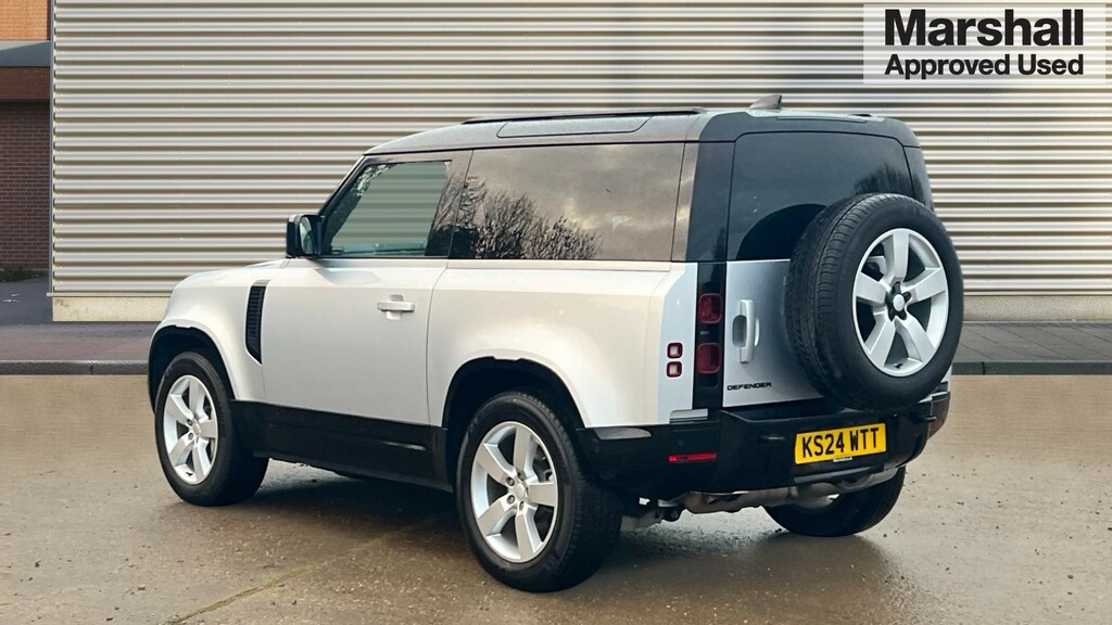 Land Rover Defender 90 Defender 3.0 D300 X-dynamic Hse 90 KS24WTT Silver #5