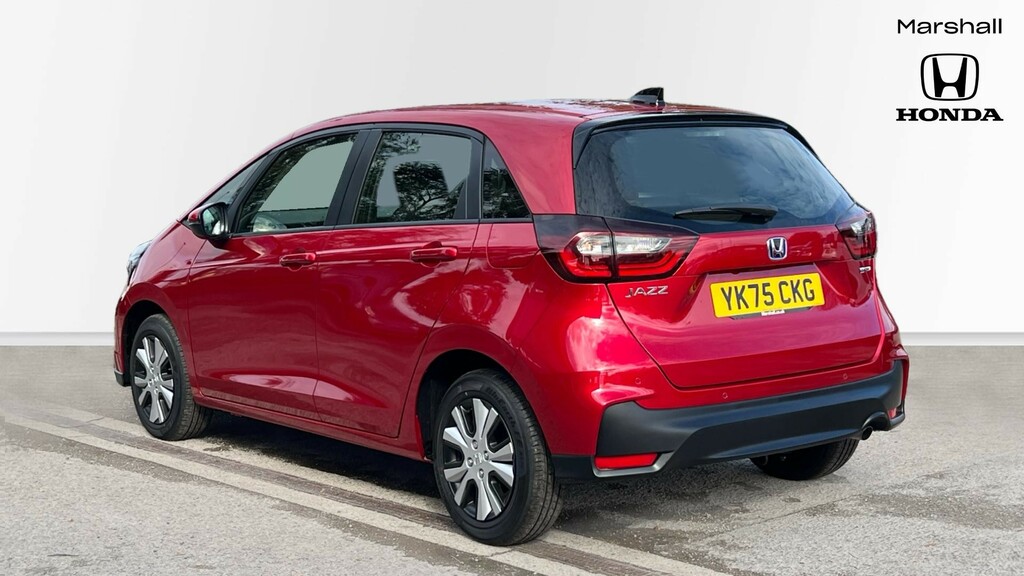 Honda Jazz Jazz 1.5 I-mmd Hybrid Elegance Ecvt Hatchback YK75CKG Red #3