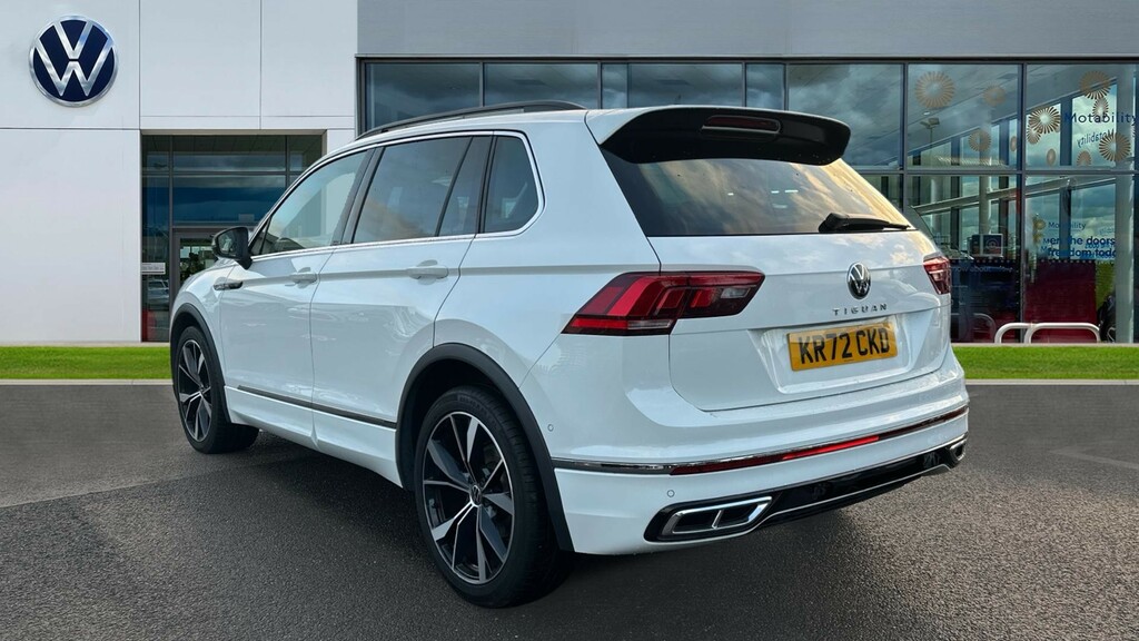 Volkswagen Tiguan Tiguan 2.0 Tdi R-line Dsg White #3