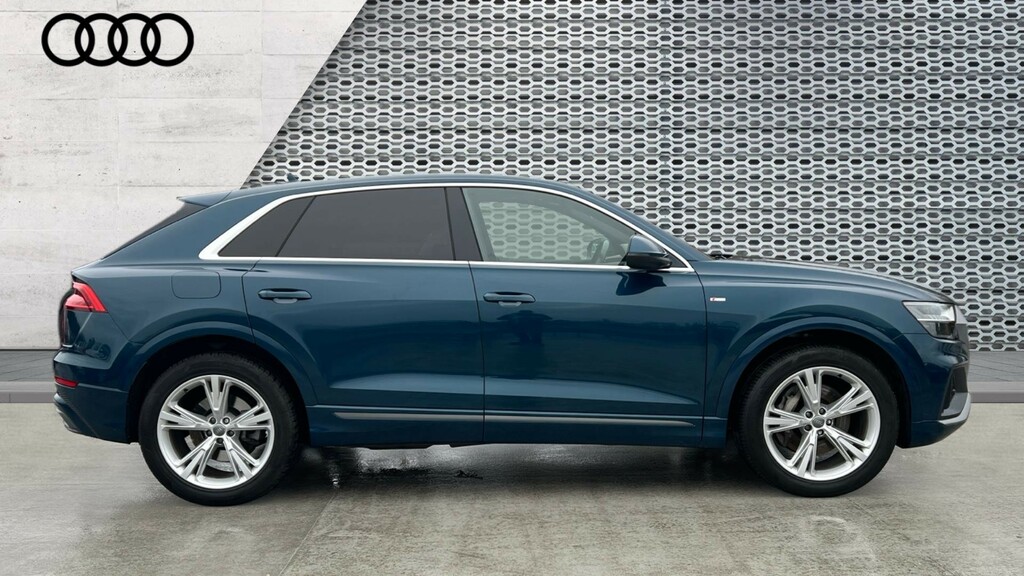 Audi Q8 Q8 50 Tdi Quattro S Line Tiptronic Blue #4