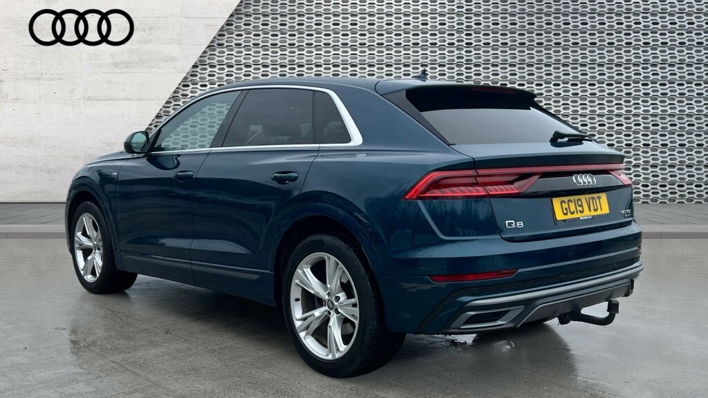 Audi Q8 Q8 50 Tdi Quattro S Line Tiptronic Blue #3