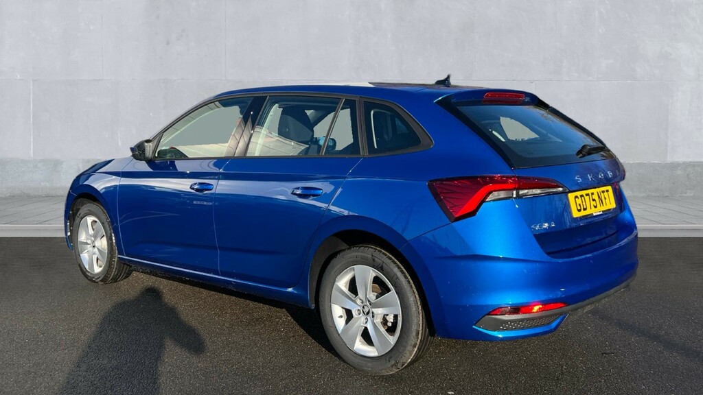 Skoda Scala Scala Se Edition 1.0 Tsi 116 Ps 6G Man GD75NTT Blue #3