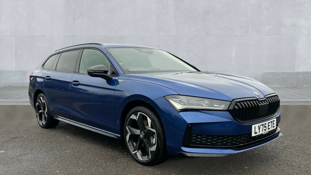 Skoda Superb Superb Estate Sportline 1.5 Tsi Iv 204 Ps Dsg Blue