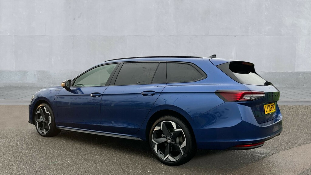 Skoda Superb Superb 1.5 Tsi Iv Sportline Dsg LY75ETE Blue #3