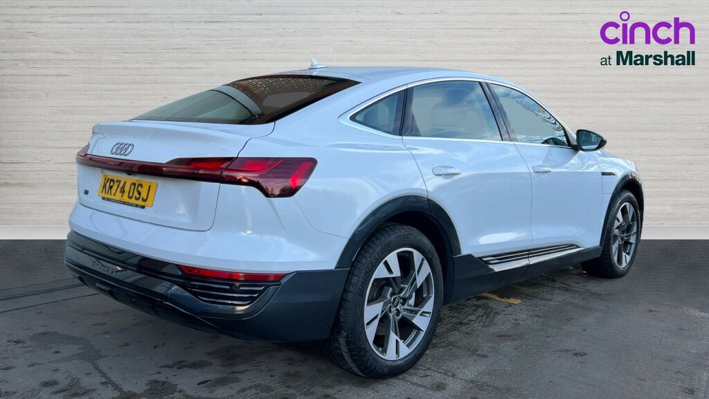 Audi Q8 e tron Q8 250Kw 50 Quattro 95Kwh Sport White #3