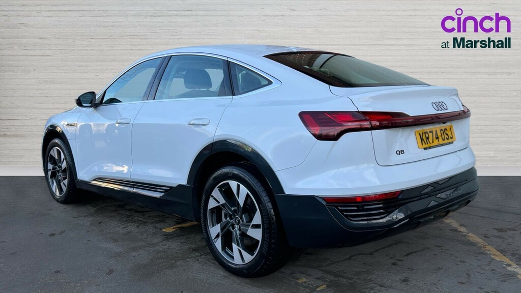 Audi Q8 e tron Q8 250Kw 50 Quattro 95Kwh Sport White #5