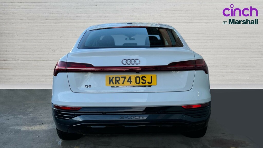 Audi Q8 e tron Q8 250Kw 50 Quattro 95Kwh Sport White #4