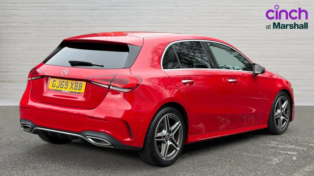 Mercedes-Benz A Class A Class A200d Amg Line Premium GJ69XBB Red #3