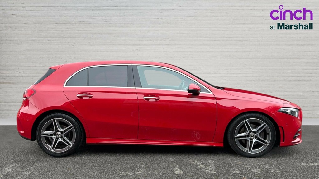 Mercedes-Benz A Class A Class A200d Amg Line Premium GJ69XBB Red #2