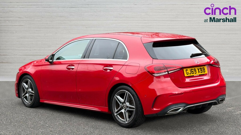 Mercedes-Benz A Class A Class A200d Amg Line Premium GJ69XBB Red #5