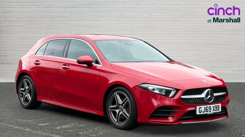 Mercedes-Benz A Class A Class A200d Amg Line Premium Red