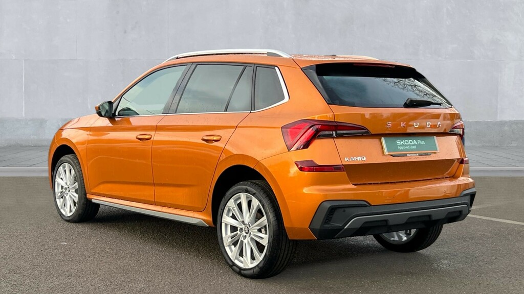 Skoda Kamiq Skoda Kamiq Hatchback 1.0 Tsi Se L Edition Dsg GD75NWT Orange #3